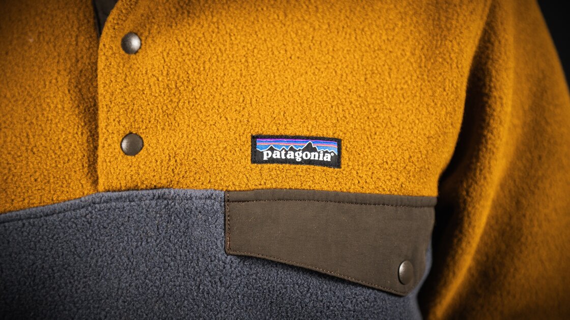 Close-up of a Patagonia fleece jacket. © Sport Kessler GmbH